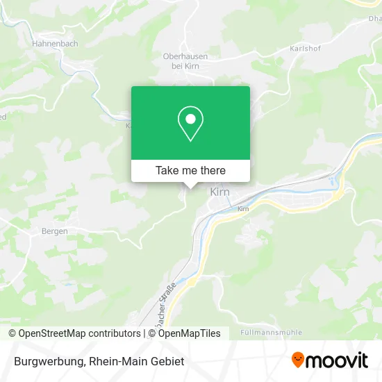 Карта Burgwerbung