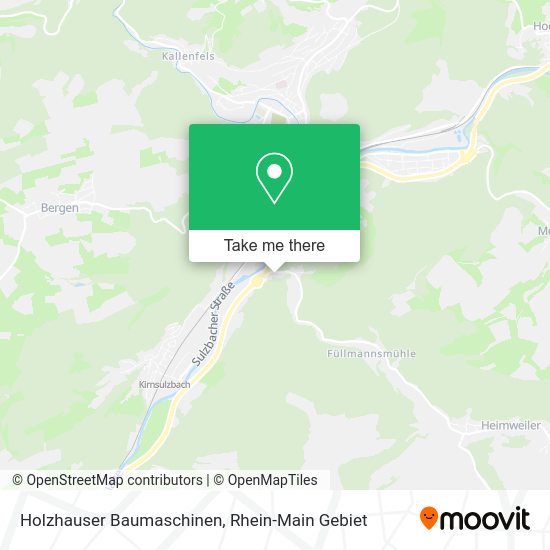 Карта Holzhauser Baumaschinen