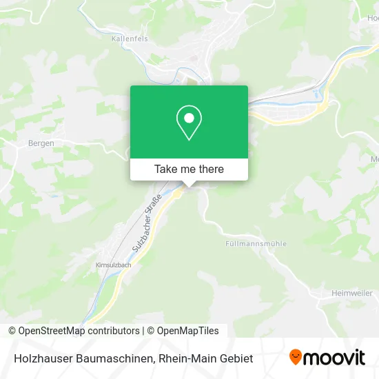 Карта Holzhauser Baumaschinen
