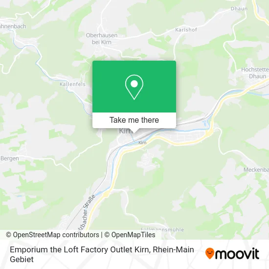 Карта Emporium the Loft Factory Outlet Kirn