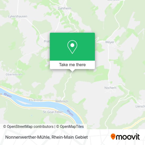 Карта Nonnenwerther-Mühle