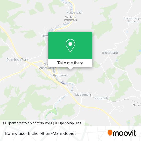 Карта Bornwieser Eiche