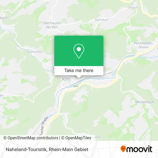 Карта Naheland-Touristik