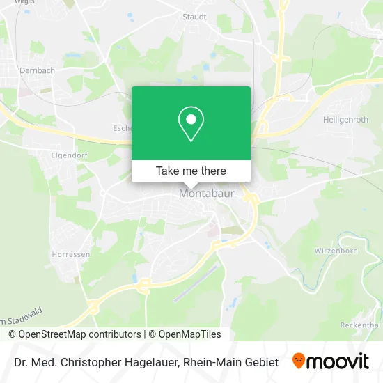 Карта Dr. Med. Christopher Hagelauer