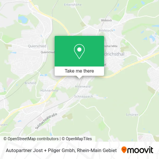 Карта Autopartner Jost + Pilger Gmbh