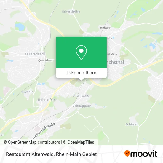 Карта Restaurant Altenwald