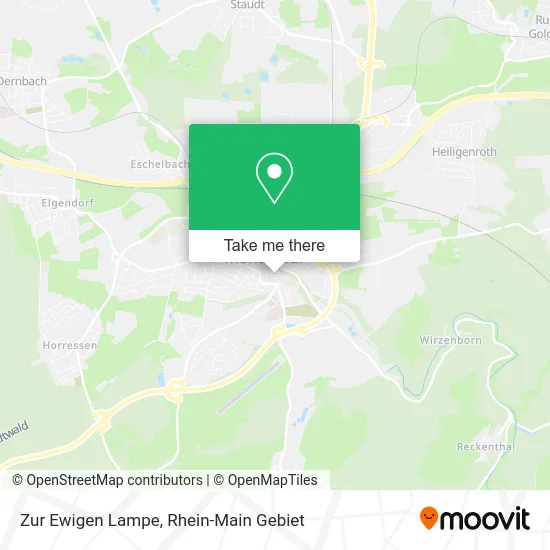 Карта Zur Ewigen Lampe