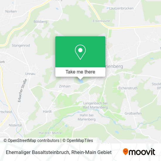 Карта Ehemaliger Basaltsteinbruch