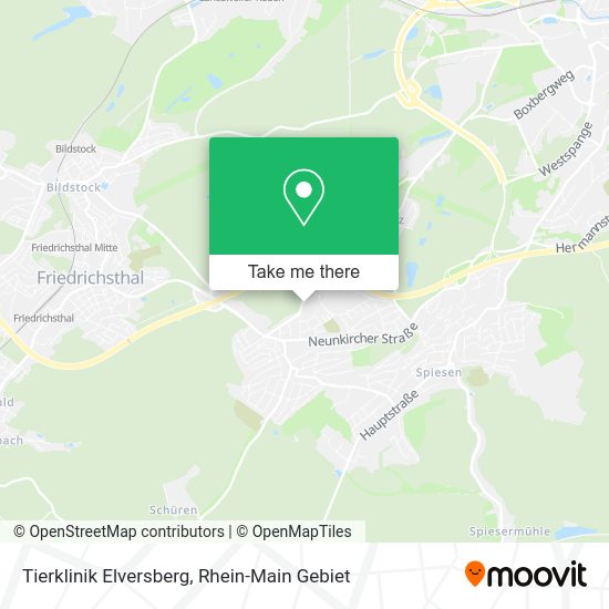 Карта Tierklinik Elversberg
