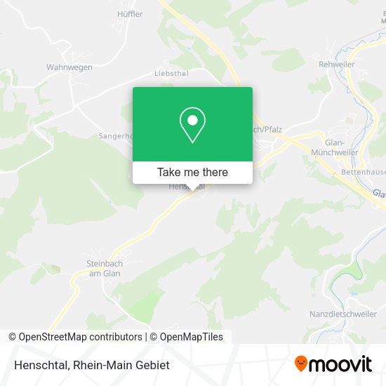 Карта Henschtal
