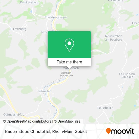 Карта Bauernstube Christoffel