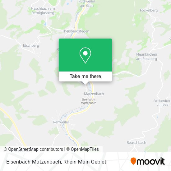 Карта Eisenbach-Matzenbach