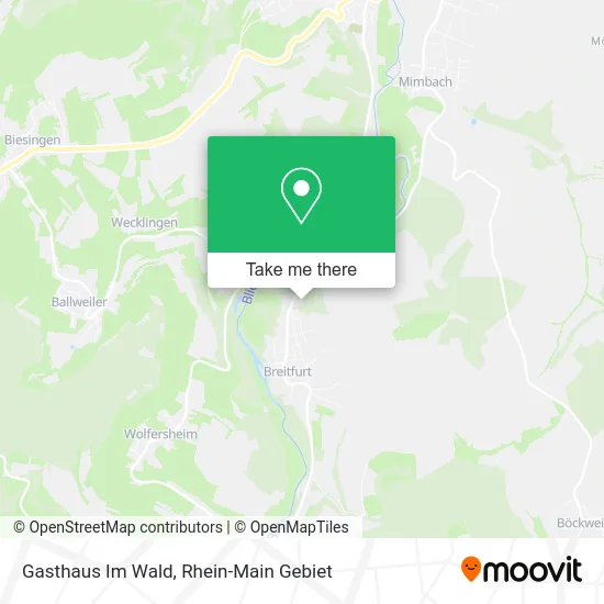 Карта Gasthaus Im Wald