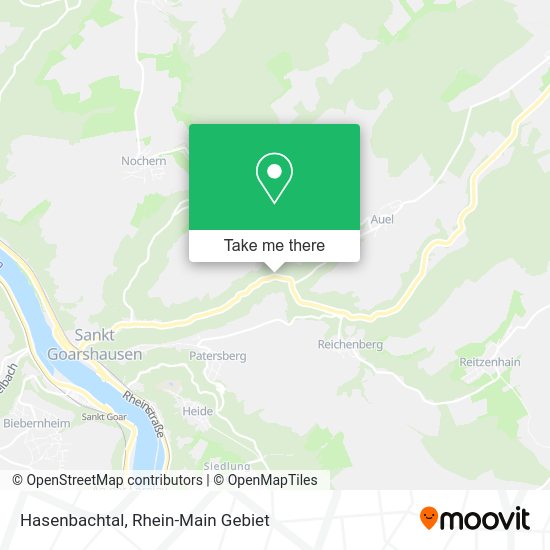 Карта Hasenbachtal