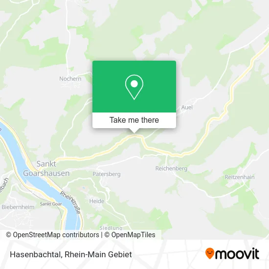 Карта Hasenbachtal