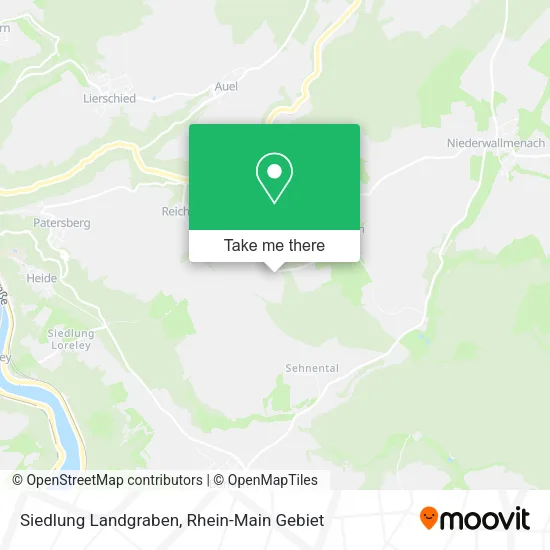 Карта Siedlung Landgraben