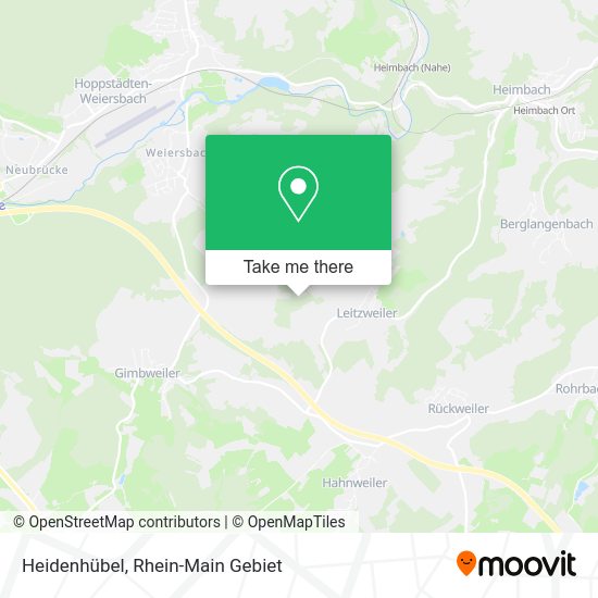 Карта Heidenhübel