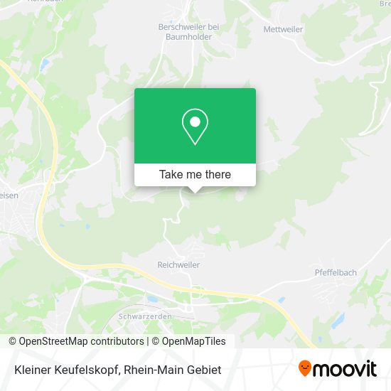 Карта Kleiner Keufelskopf