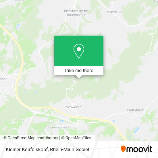Карта Kleiner Keufelskopf