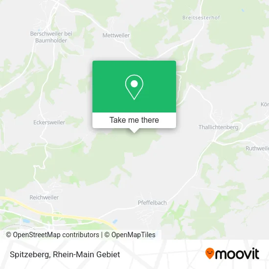 Карта Spitzeberg