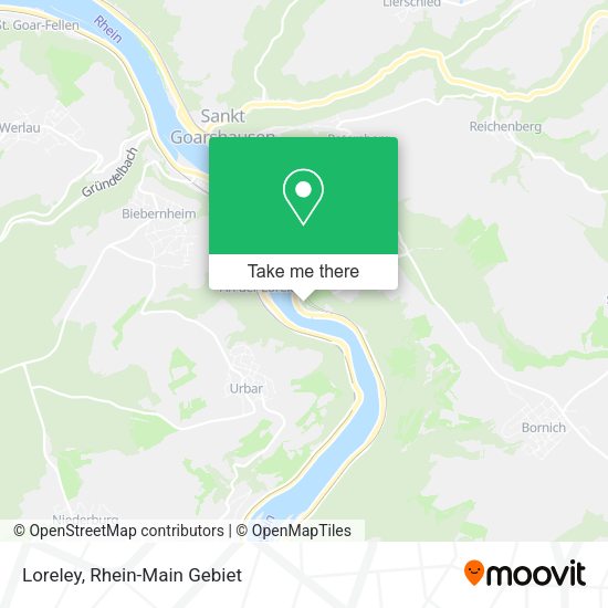 Карта Loreley