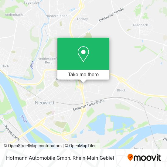 Карта Hofmann Automobile Gmbh