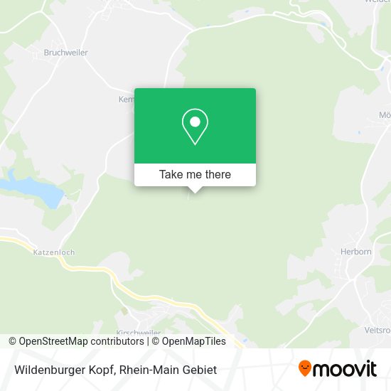 Карта Wildenburger Kopf