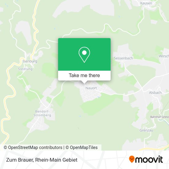 Карта Zum Brauer