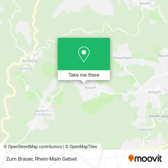 Карта Zum Brauer