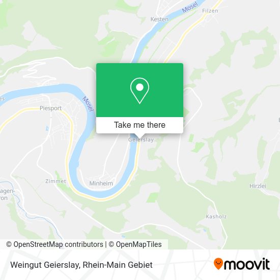 Карта Weingut Geierslay