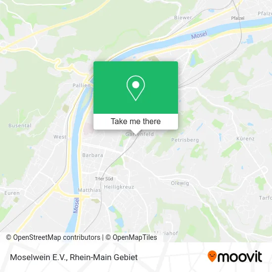 Moselwein E.V. map