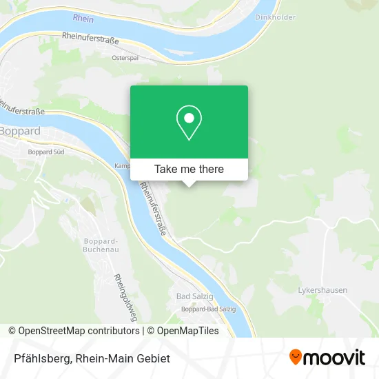 Карта Pfählsberg