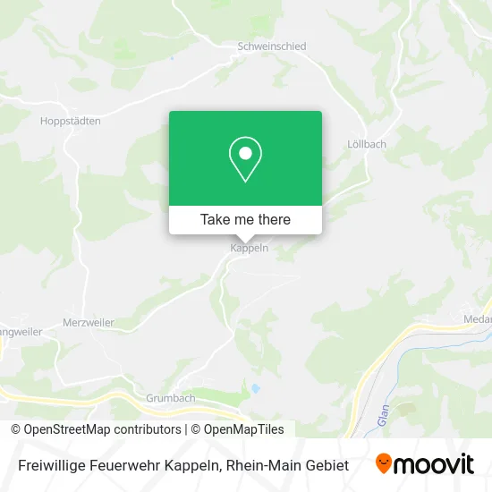 Карта Freiwillige Feuerwehr Kappeln