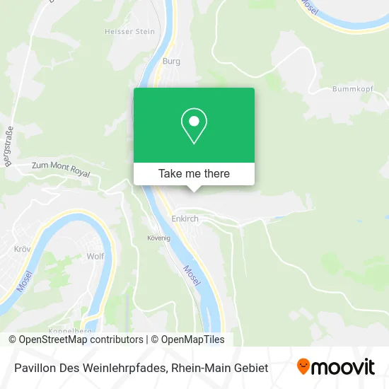 Карта Pavillon Des Weinlehrpfades
