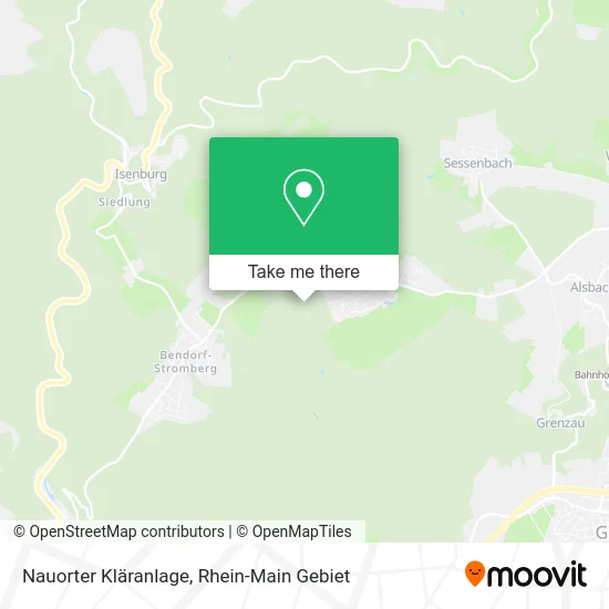 Карта Nauorter Kläranlage