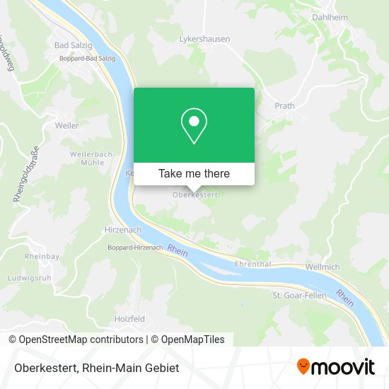 Карта Oberkestert