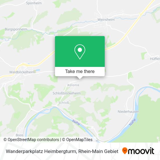 Карта Wanderparkplatz Heimbergturm
