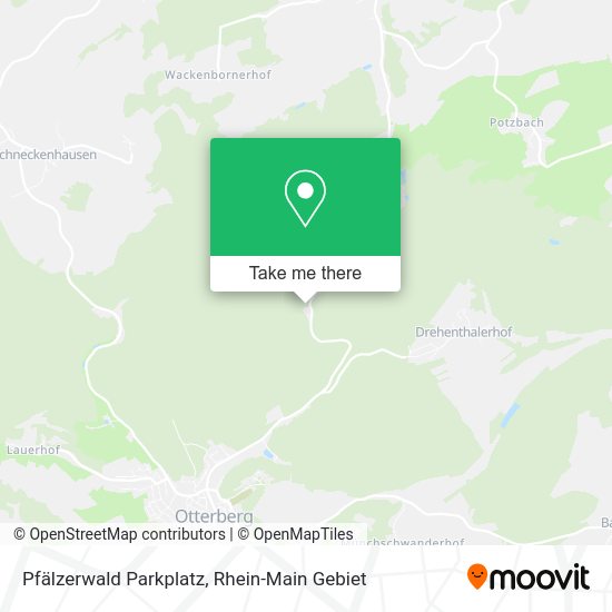 Карта Pfälzerwald Parkplatz