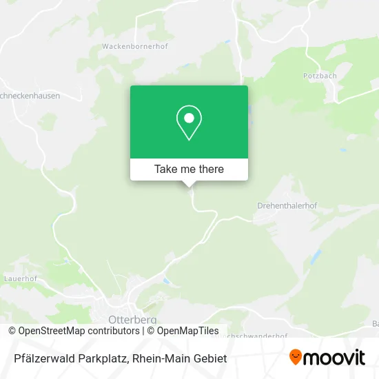 Карта Pfälzerwald Parkplatz