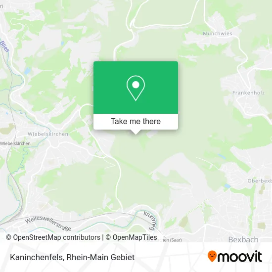 Карта Kaninchenfels