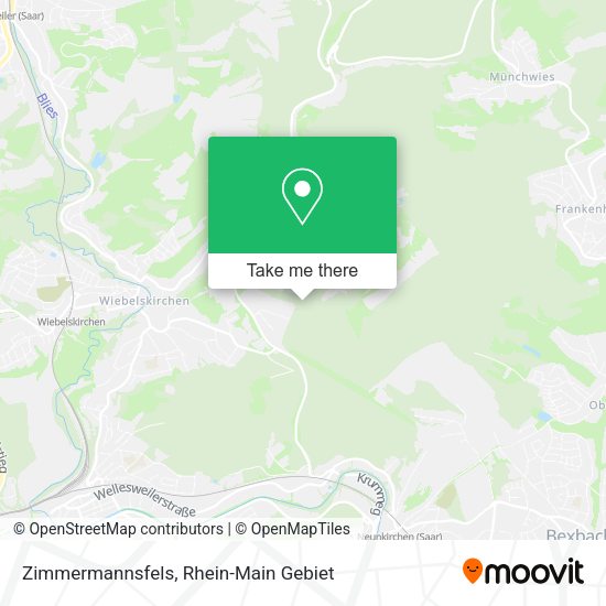 Карта Zimmermannsfels
