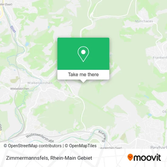 Карта Zimmermannsfels