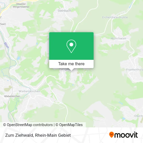 Карта Zum Ziehwald