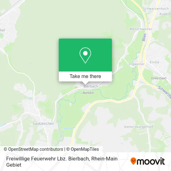 Карта Freiwillige Feuerwehr Lbz. Bierbach