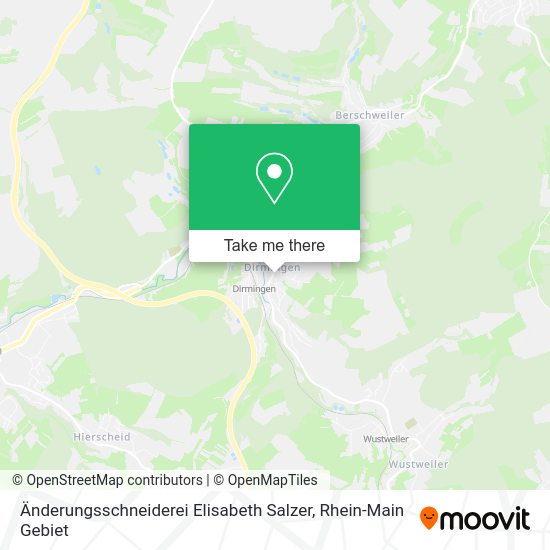 Карта Änderungsschneiderei Elisabeth Salzer