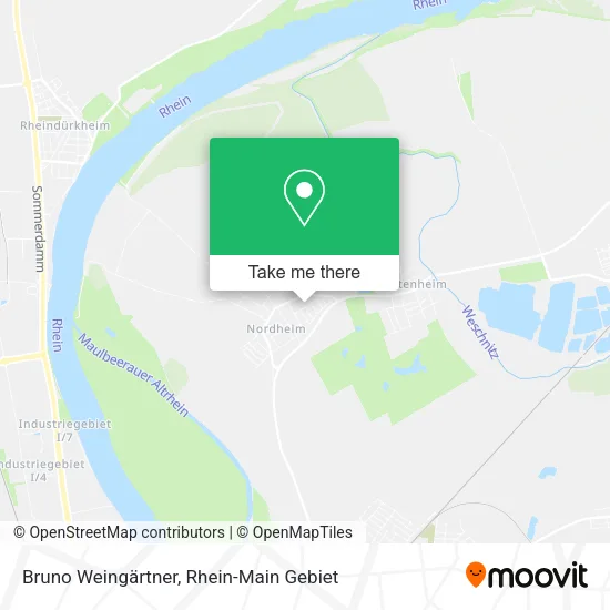 Карта Bruno Weingärtner