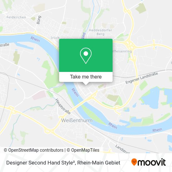 Designer Second Hand Style² map