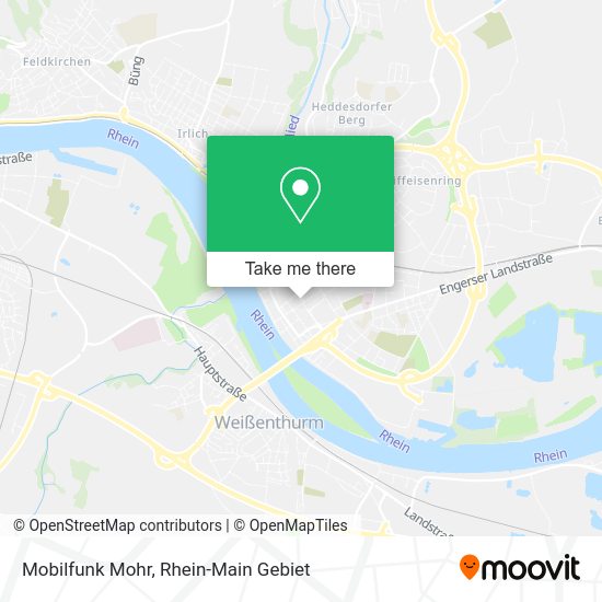 Mobilfunk Mohr map