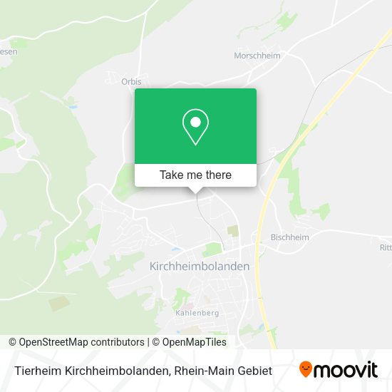 Карта Tierheim Kirchheimbolanden