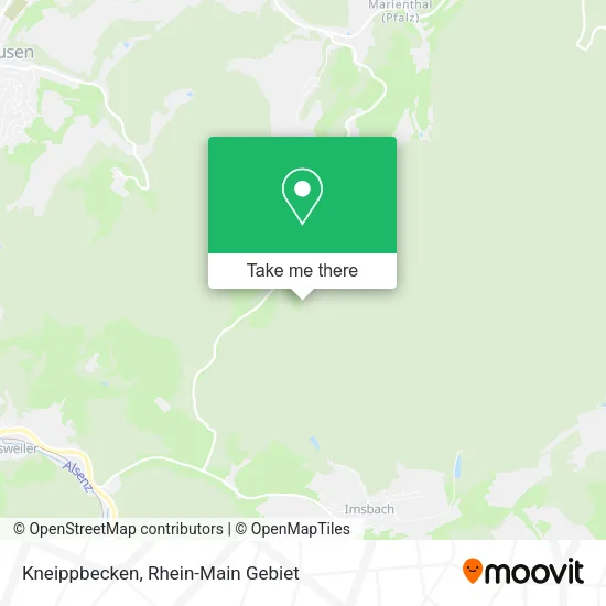 Карта Kneippbecken